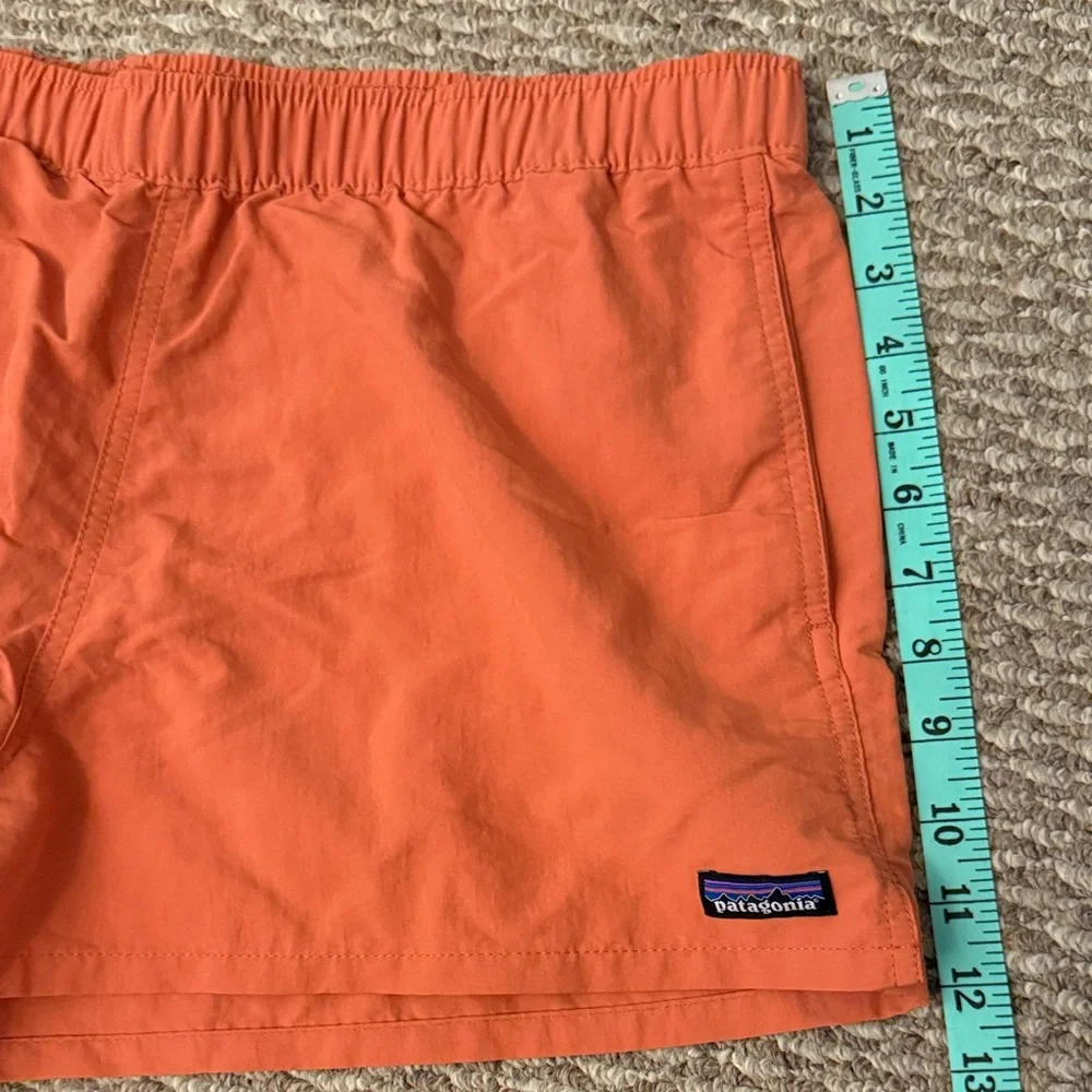 Patagonia Baggies - Women's Shorts - size large - Vibrant Orange - Picture 5 of 7